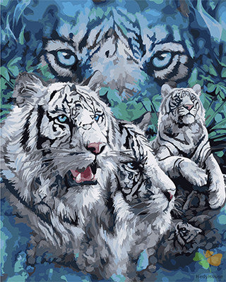 Animal Paint By Numbers Kits UK GX25267