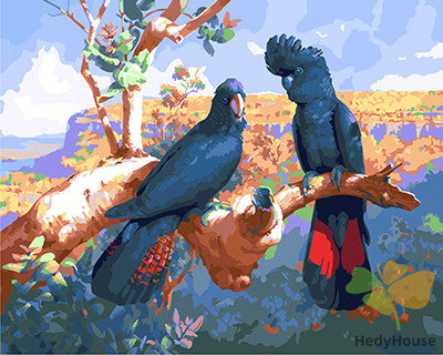 Birds Paint By Numbers Kits UK GX25268