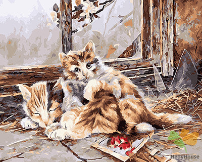 Cat & Dog Paint By Numbers Kits UK GX25270