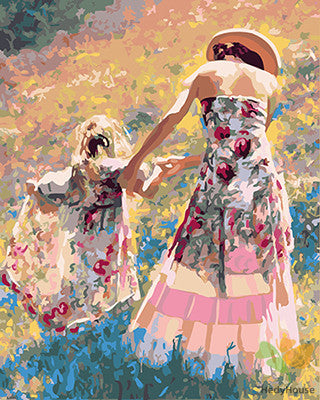 Portrait Paint By Numbers Kits UK GX25295