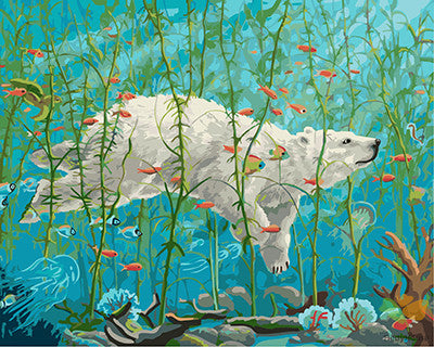 Animal Paint By Numbers Kits UK GX25301