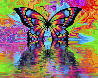 Colorful Paint By Numbers Kits UK GX25309