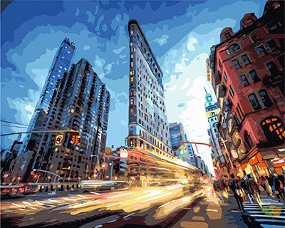 City Paint By Numbers Kits UK GX25312