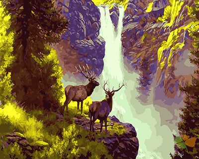 Animal Paint By Numbers Kits UK GX25319