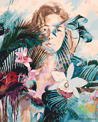 Portrait Paint By Numbers Kits UK GX25340