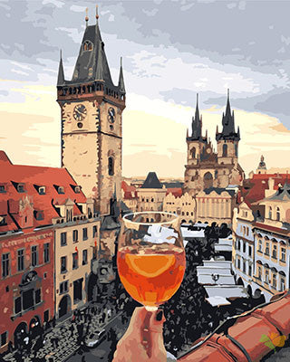 City Paint By Numbers Kits UK GX25360