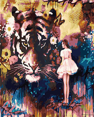 Animal Paint By Numbers Kits UK GX25370