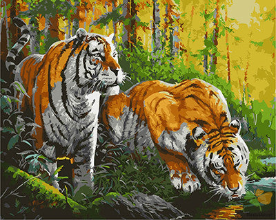 Animal Paint By Numbers Kits UK GX25502