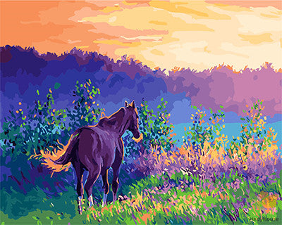 Animal Paint By Numbers Kits UK GX25539