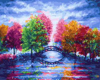 Colorful Paint By Numbers Kits UK GX25588