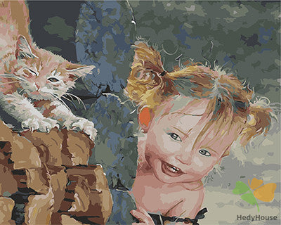 Portrait Paint By Numbers Kits UK GX25592