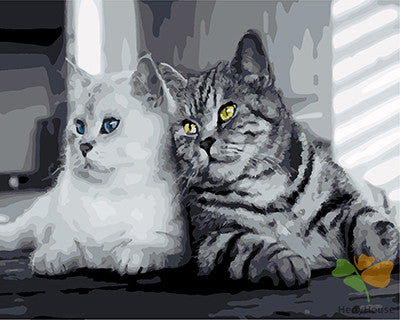 Cat & Dog Paint By Numbers Kits UK GX25598