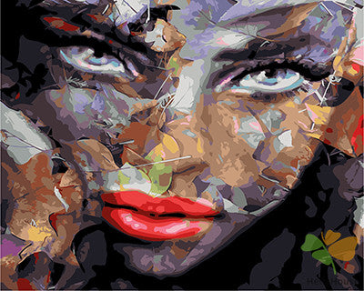 Portrait Paint By Numbers Kits UK GX25613