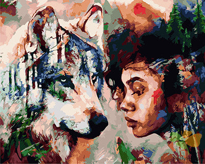 Portrait Paint By Numbers Kits UK GX25626