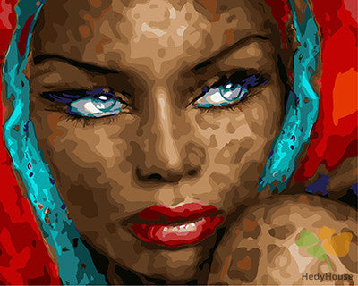 Portrait Paint By Numbers Kits UK GX25628