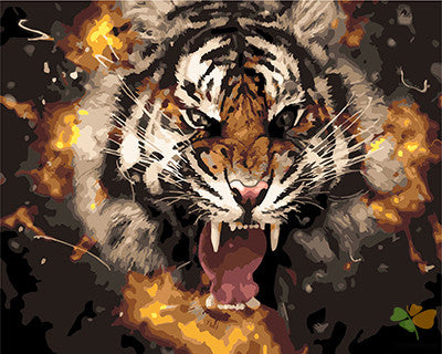 Animal Paint By Numbers Kits UK GX25632