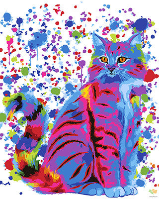 Colorful Paint By Numbers Kits UK GX25633