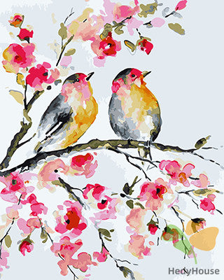 Birds Paint By Numbers Kits UK GX25684