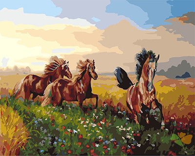 Animal Paint By Numbers Kits UK GX25698