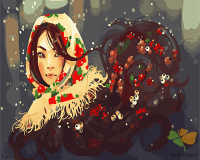 Portrait Paint By Numbers Kits UK GX25734