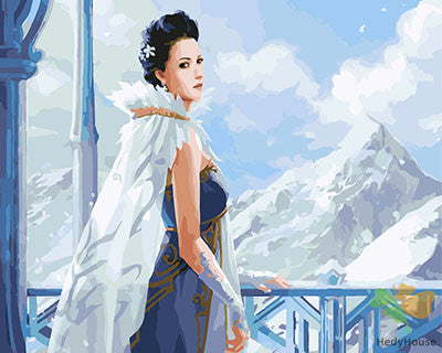 Portrait Paint By Numbers Kits UK GX25735