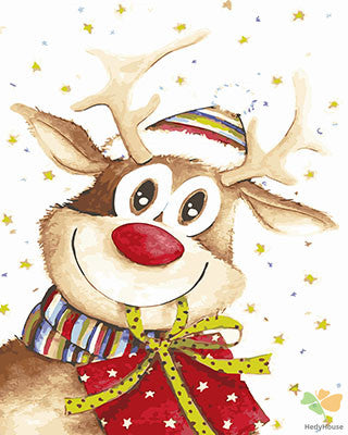 Cartoon Paint By Numbers Kits UK GX25771