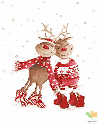 Cartoon Paint By Numbers Kits UK GX25773