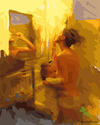 Portrait Paint By Numbers Kits UK GX25791