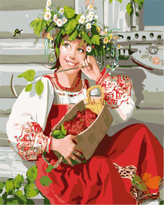 Portrait Paint By Numbers Kits UK GX25830