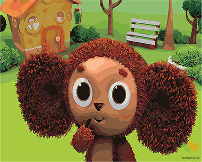 Cartoon Paint By Numbers Kits UK GX25884