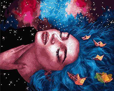 Portrait Paint By Numbers Kits UK GX26074