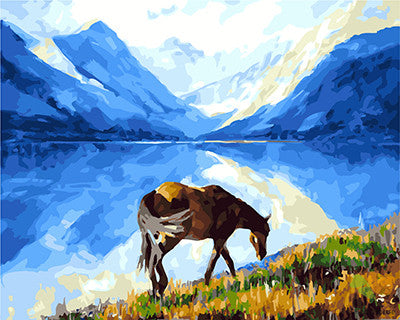 Animal Paint By Numbers Kits UK GX26083