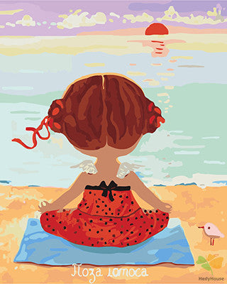 Cartoon Paint By Numbers Kits UK GX26097