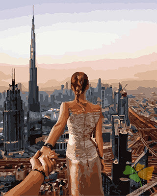 Portrait Paint By Numbers Kits UK GX26109