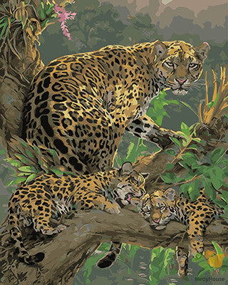 Animal Paint By Numbers Kits UK GX26116