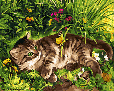 Cat & Dog Paint By Numbers Kits UK GX26140