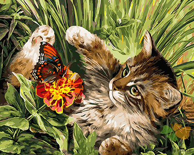 Cat & Dog Paint By Numbers Kits UK GX26141