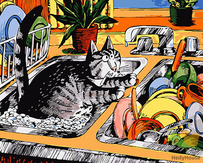 Cat & Dog Paint By Numbers Kits UK GX26152