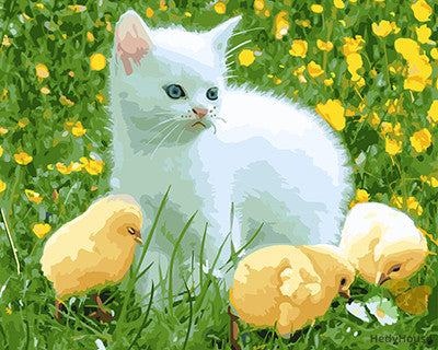 Cat & Dog Paint By Numbers Kits UK GX26160