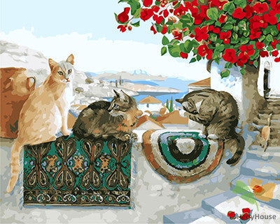 Cat & Dog Paint By Numbers Kits UK GX26228