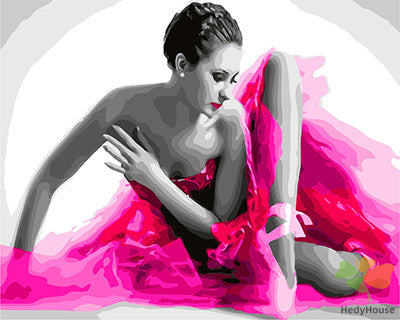 Portrait Paint By Numbers Kits UK GX26299