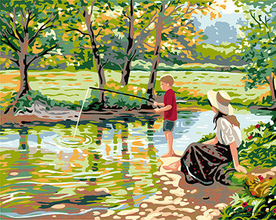 Portrait Paint By Numbers Kits UK GX26319