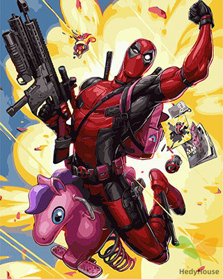 Movie Paint By Numbers Kits UK GX26329