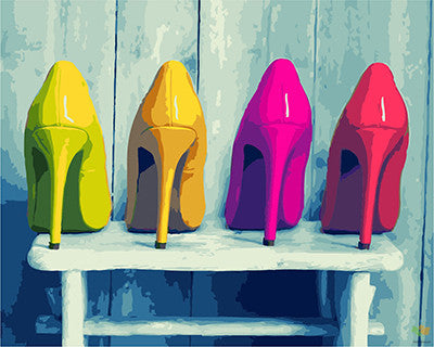 Colorful Paint By Numbers Kits UK GX26331