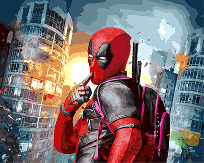 Movie Paint By Numbers Kits UK GX26334