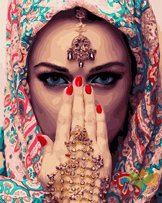 Portrait Paint By Numbers Kits UK GX26343