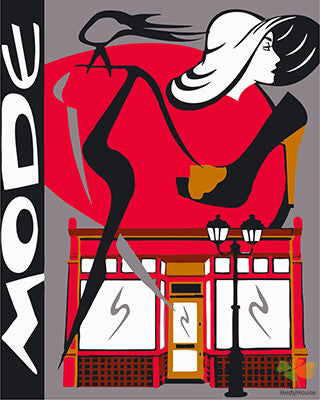 Cartoon Paint By Numbers Kits UK GX26367