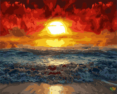 Landscape Paint By Numbers Kits UK GX26375