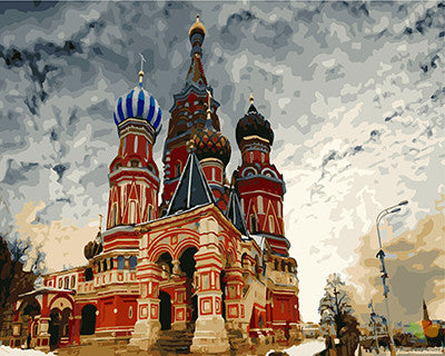 City Paint By Numbers Kits UK GX26391