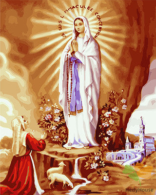 Portrait Paint By Numbers Kits UK GX26452